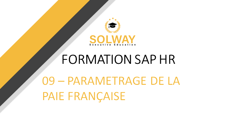 SAP HR - Paramétrage de la paie Française